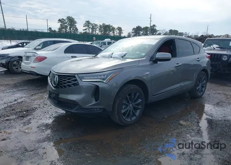 2025 Acura Rdx A-Spec Package z USA, uszkodzony, nr VIN 5J8TC2H60SL034371